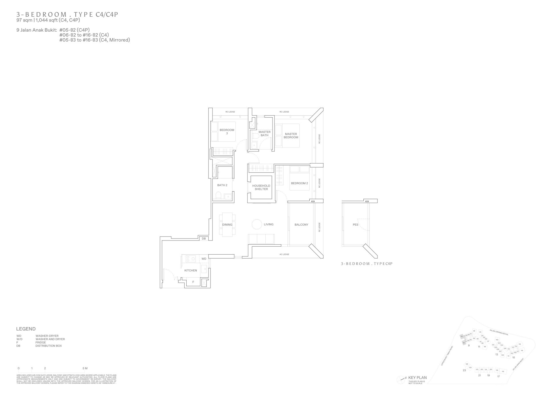 The Reserve Residences floorplan